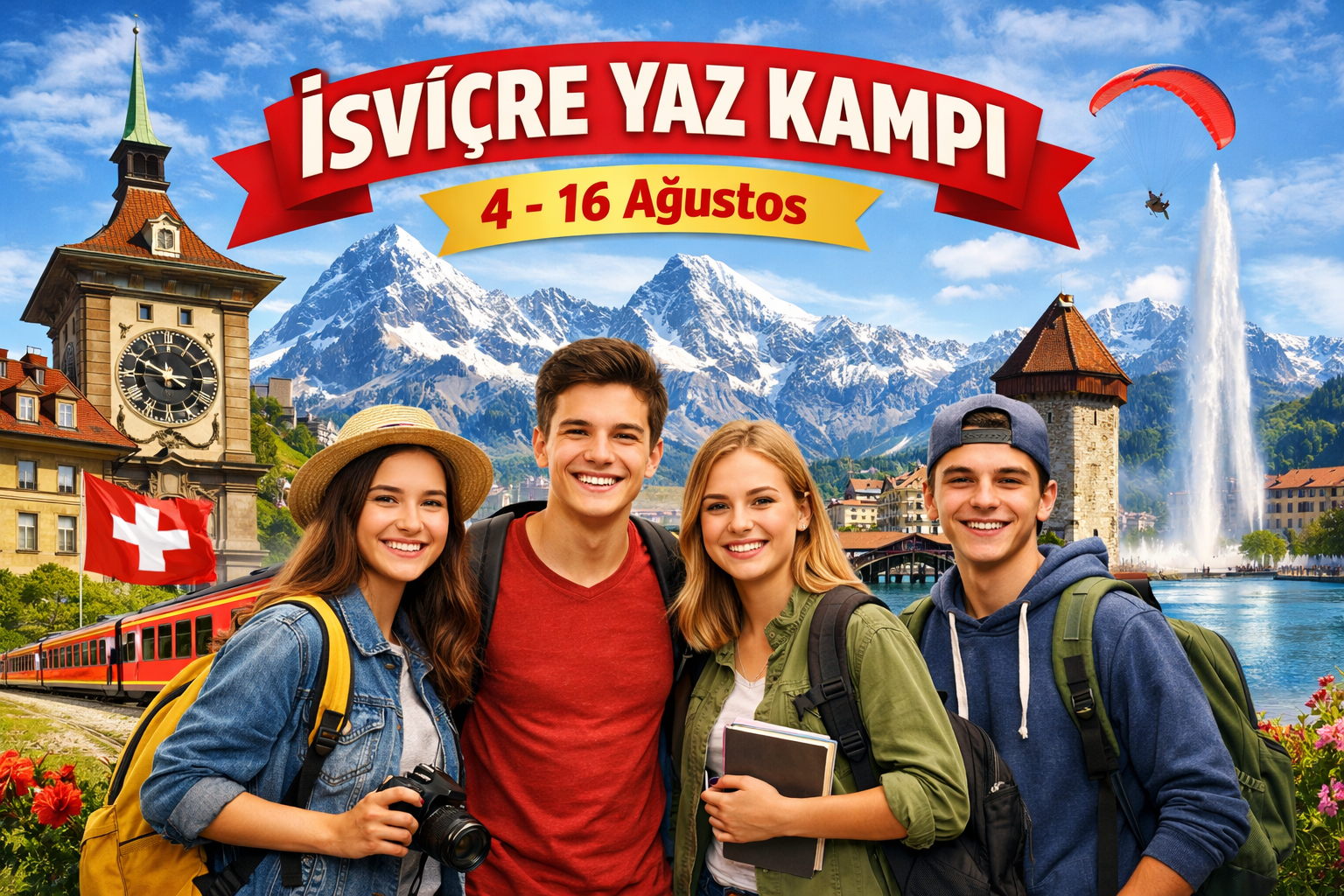 İsviçre Yaz Kampı Programı